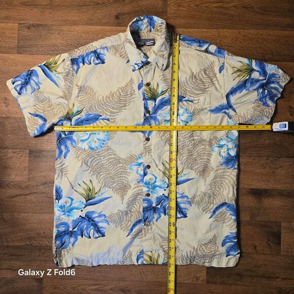 High seas made in USA button down Hawaiian shirt size small - Picture 3 of 6